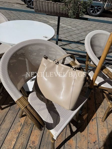 Велика жіноча сумка-шопер Next Level Bags: "Maya Nude Tote" 01-0925 фото