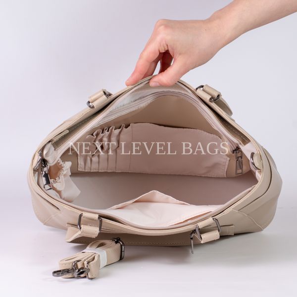 Велика жіноча сумка-шопер Next Level Bags: "Maya Nude Tote" 01-0925 фото