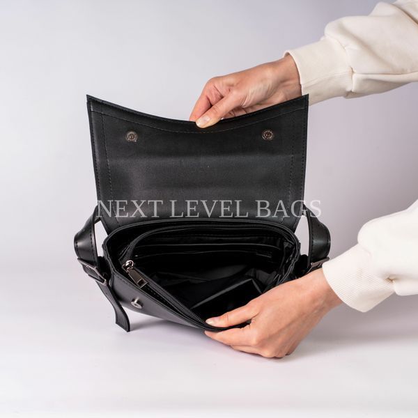 Жіноча сумка крос-боді NextLevelBags: "Shadow Crescent" 01-3324 фото