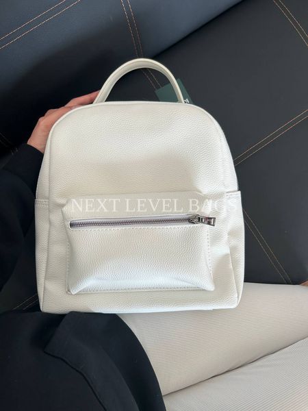 Жіночий рюкзак Next Level Bags: "Summit White Backpack" 01-4924 фото