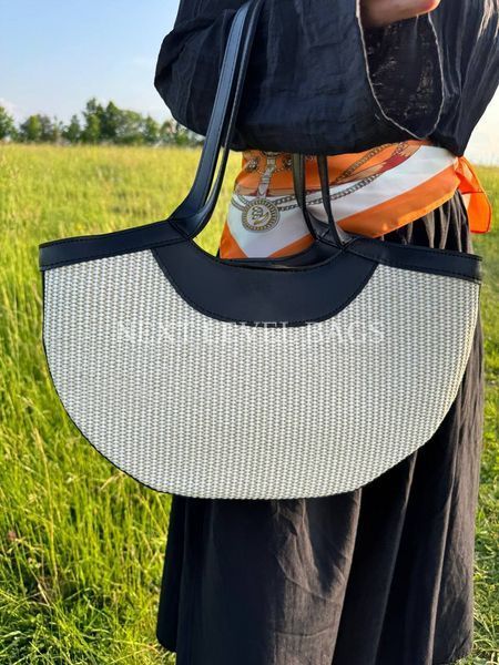 Жіноча класична солом'яна сумка Next Level Bags: "Sophie" 02-057 фото