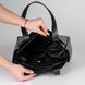 Жіноча сумка-шопер Next Level Bags: "Basic Black Tote" 01-6124 фото 5