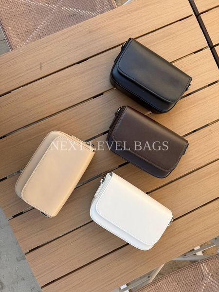 Жіноча сумка крос-боді Next Level Bags: "Nora White" 01-2124 фото