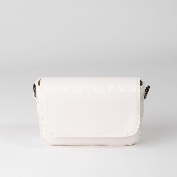 Жіноча сумка крос-боді Next Level Bags: "Nora White" 01-2124 фото