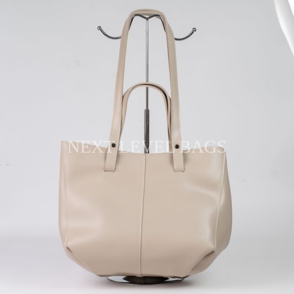 Жіноча сумка-шопер Next Level Bags: "Basic Beige Shopper" 01-6524 фото