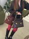 Жіноча класична сумка Next Level Bags: "Roxana Brown" 01-4725 фото