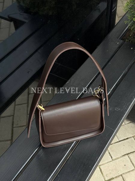 Жіноча сумка крос-боді Next Level Bags: "Giselle Brown" 01-1025 фото