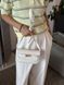 Жіноча класична маленька сумка Next Level Bags: "Larelle White" 02-2515 фото